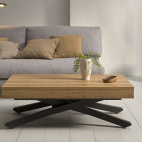 MESA CENTRO CONVERTIBLE A MESA DE COMEDOR ,POSIBILIDAD EN ELECTRICO O MANUAL