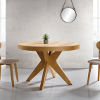 MESAS COMEDOR REDONDAS EXTENSIBLES