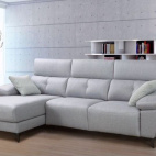 SOFA CON PATA OPCION RELAX,DESLIZANTE Y FIJO