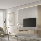 MUEBLE DE SAL&Oacute;N CON PANEL 